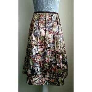 Think Tank A-line Printed Skirt - Size 8 - EUC